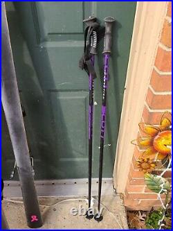 First Luv K2 Skis 107-70-97 WithMarker M900 Bindings 16mm Sideout WithPoles First Luv K2 Skis 107-70-97 WithMarker M900 Bindings 16mm Sideout WithPoles