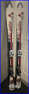 Fischer Bix Stix Plasma Edge 148cm 102-63-90 r=12m Skis Marker M700 Bindings