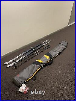 Fischer Cruiser 174 with Ski poles Leki Black Country and MARKER Ski Bag NEW