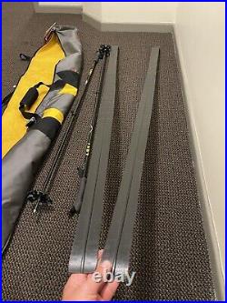 Fischer Cruiser 174 with Ski poles Leki Black Country and MARKER Ski Bag NEW