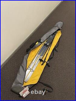 Fischer Cruiser 174 with Ski poles Leki Black Country and MARKER Ski Bag NEW