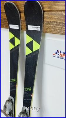 Fischer RC4 GS World Cup 150 cm Ski + Marker 10 Bindings Winter Sport Fun Snow