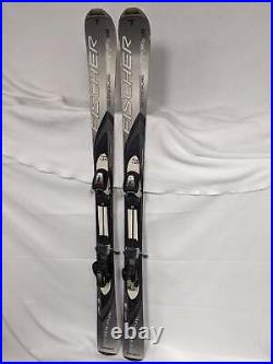 Fischer S-Move HTR Skis withMarker Bindings Size 140 Cm Color Gray Condition Used