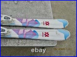 Girls Volkl Chica 130 Snow Skis 130cm Marker 4.5 Bindings Excellent Condition