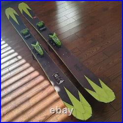 Head Cyclic 115 Powder Skis Back Country With Marker Jester Bindings Well Used