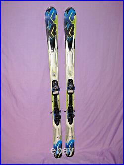 K2 AMP Aftershock all mtn skis 174cm with Marker MX 14.0 adjustable ski bindings