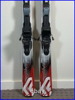 K2 AMP Strike 153CM All Mountain Skis Marker MZ 10 Adjustable Bindings FRESH