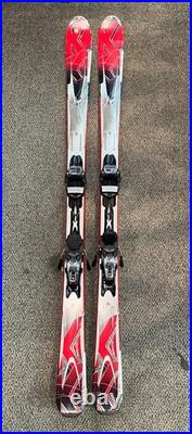 K2 A. M. P. Force 160 cm Skis With Marker M3 10.0 Bindings (Used)