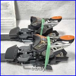 K2 Amp Impact Skis Marker Bindings Orange and Black Mx 11