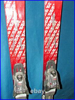 K2 Apache Comanche All-Mtn skis 174cm with Marker Fastrak 2 adjustable bindings