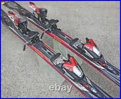 K2 Apache CrossFire All Mountain Skis, 160cm with Marker Mod 12 Piston Bindings