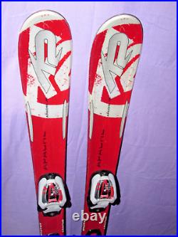K2 Apache JR kid's all mountain skis 100cm with Marker 4.5 youth ski bindings