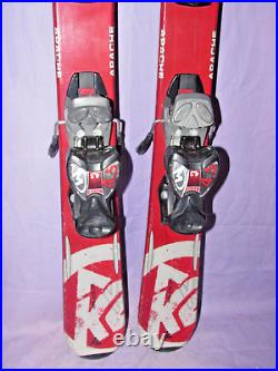 K2 Apache JR kid's all mountain skis 100cm with Marker 4.5 youth ski bindings