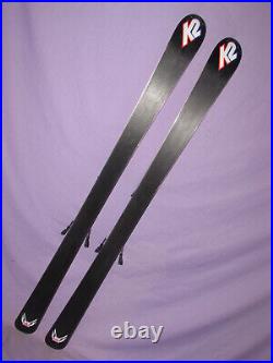 K2 Apache Recon skis 163cm with Marker Tit. 12.0 Speedpoint adjustable bindings