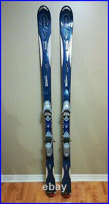 K2 Apache V-Force All-Mountain skis Blue 174cm with Marker MOD 12.0 adj bindings