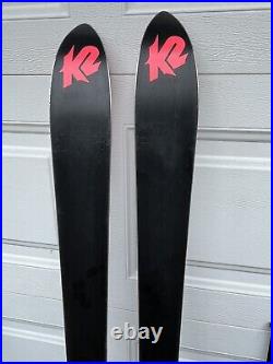 K2 Black Magic Skis Scott Poles & Bag 185cm With Marker Logic 1 M7.1 EPS Bindings