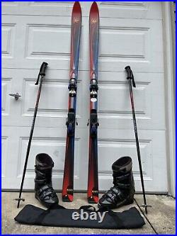 K2 Black Magic Skis Scott Poles & Bag Marker Logic 1 M7.1 EPS Bindings Skiing