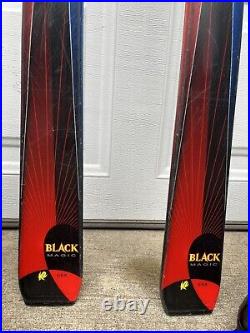 K2 Black Magic Skis Scott Poles & Bag Marker Logic 1 M7.1 EPS Bindings Skiing