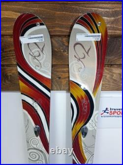 K2 Burnin Luv 156cm Ski + Marker 11 Bindings Winter Sport Snow Outdoor Fun