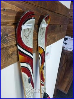 K2 Burnin Luv 156cm Ski + Marker 11 Bindings Winter Sport Snow Outdoor Fun