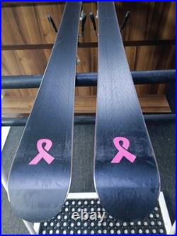 K2 Burnin Luv 156cm Ski + Marker 11 Bindings Winter Sport Snow Outdoor Fun