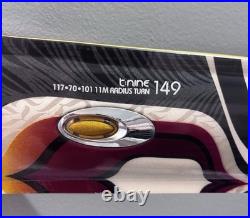 K2 Burnin Luv TNine T9 Women's Skis 149cm with Marker TC 11.0 Adj Ski Bindings