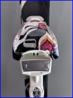 K2 Burnin Luv TNine T9 Women's Skis 149cm with Marker TC 11.0 Adj Ski Bindings