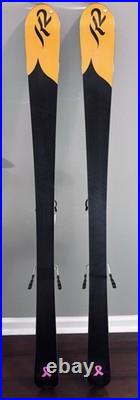 K2 Burnin Luv TNine T9 Women's Skis 149cm with Marker TC 11.0 Adj Ski Bindings