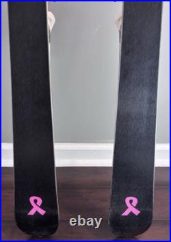 K2 Burnin Luv TNine T9 Women's Skis 149cm with Marker TC 11.0 Adj Ski Bindings