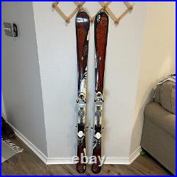 K2 Burnin' Luv TNine T9 Women's Skis 153cm with Marker adj. Bindings