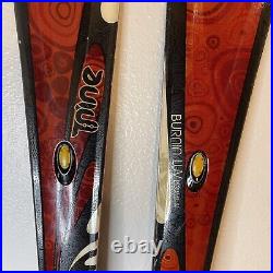 K2 Burnin' Luv TNine T9 Women's Skis 153cm with Marker adj. Bindings