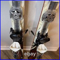 K2 Burnin' Luv TNine T9 Women's Skis 153cm with Marker adj. Bindings