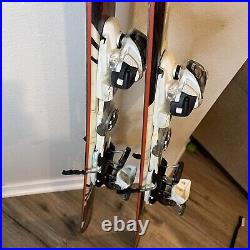 K2 Burnin' Luv TNine T9 Women's Skis 153cm with Marker adj. Bindings