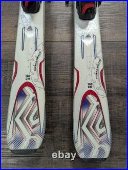 K2 Comanche All Mountain Rocker Skis, 160cm, Older Marker Bindings, SEE NOTES