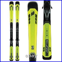K2 Disruption 82Ti Skis 2021 with Marker MXCELL 12 TCx Quikclik