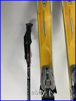 K2 Escape Cruiser All-Mountain Skis 153cm With Marker M1000 Bindings Scott Poles