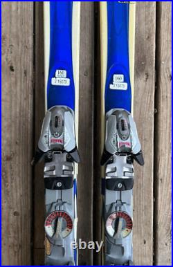 K2 FOUR R Mountain Skis 160cm with MARKER M 1000 Bindings