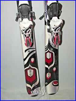 K2 FREE LUV TNine women's skis 163cm with Marker ERS 11.0 adjustable bindings