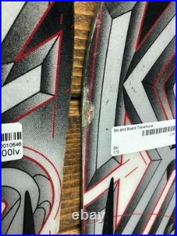 K2 Force 170 cm Ski + Marker 10 Bindings Winter Sport Snow Outdoor Fun Mountain