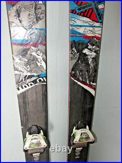 K2 HardSide all mountain skis 174cm with Marker Jester 16 ski bindings Hard Side