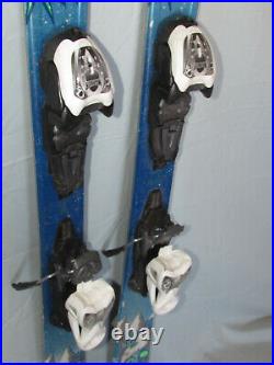 K2 INDY Kid's Skis 112cm Rocker Tip & Tail w Marker 4.5 Demo Adjustable Bindings