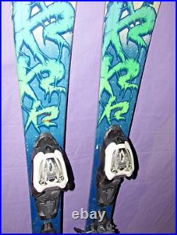 K2 INDY kid's jr all mtn skis 100cm with Marker 4.5 DEMO adjustable ski bindings