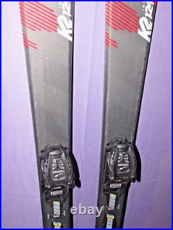 K2 INDY kid's jr all mtn skis 124cm with Marker 4.5 GripWalk adjustable bindings