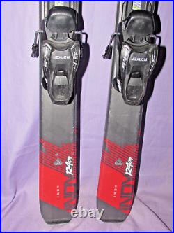 K2 INDY kid's jr all mtn skis 124cm with Marker 4.5 GripWalk adjustable bindings