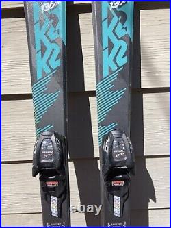 K2 Indy 124 or 136cm skis withMarker GW 7.0 Adjustable Bindings GREAT CONDITION