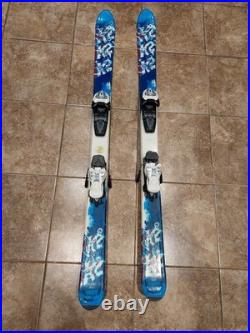 K2 Indy All Mountain 124CM Skis With Marker 4.5 Bindings