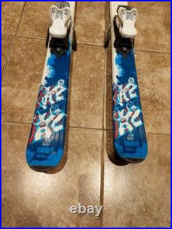 K2 Indy All Mountain 124CM Skis With Marker 4.5 Bindings