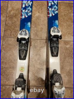 K2 Indy All Mountain 124CM Skis With Marker 4.5 Bindings