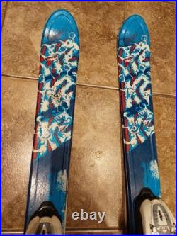 K2 Indy All Mountain 124CM Skis With Marker 4.5 Bindings