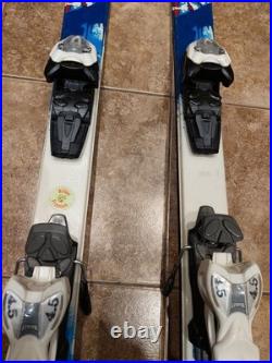 K2 Indy All Mountain 124CM Skis With Marker 4.5 Bindings